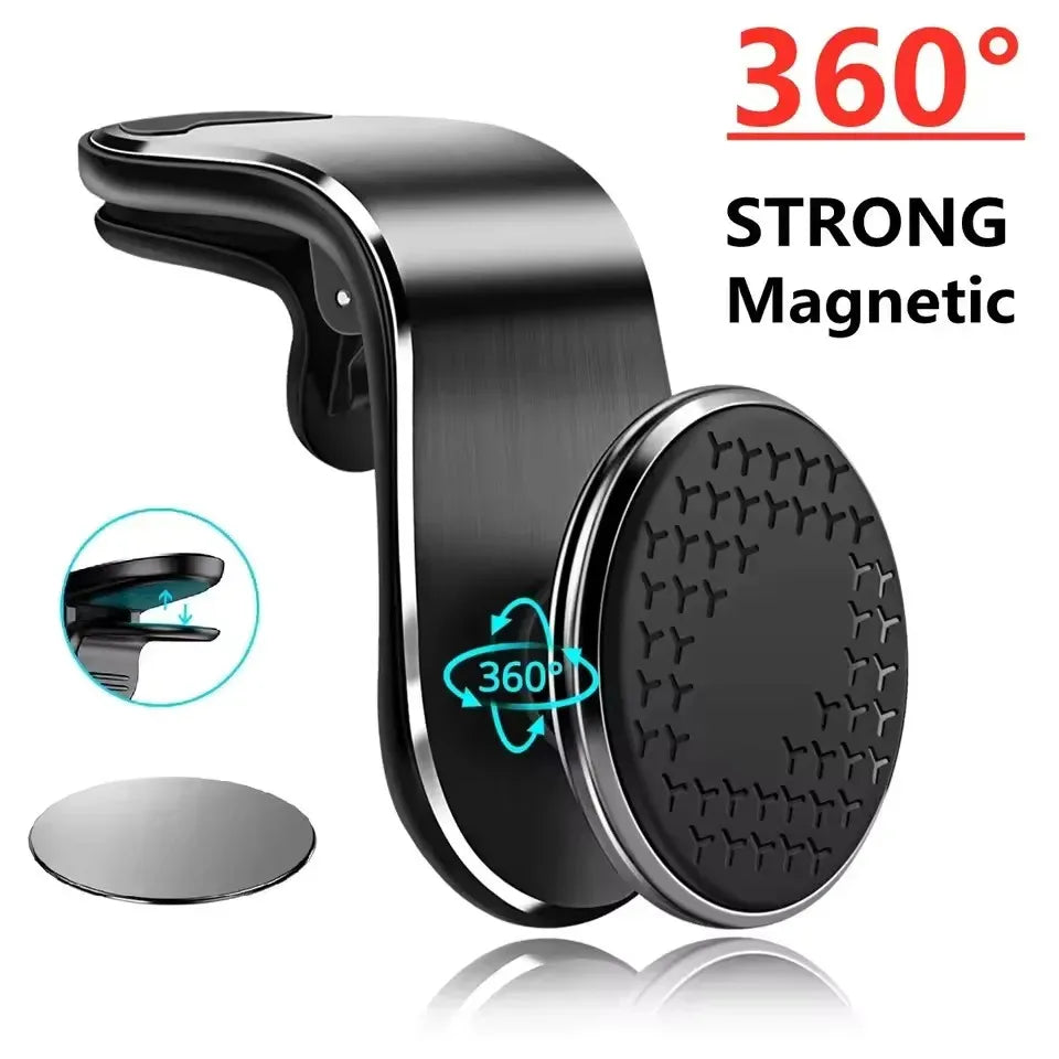 Magnetic Phone Holder 360° Rotatable