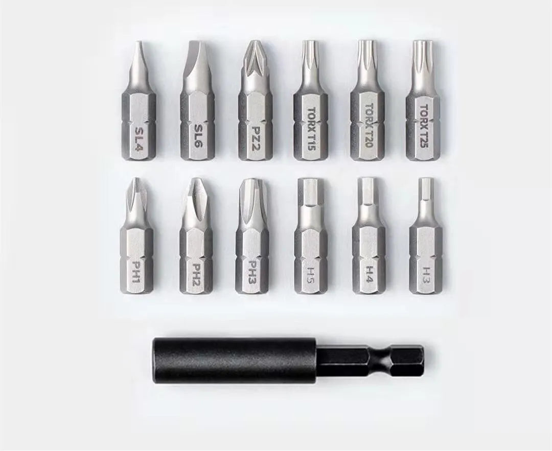 3.6V 2000mAh Li-ion 5N.m Electric Screwdriver With 12Pcs