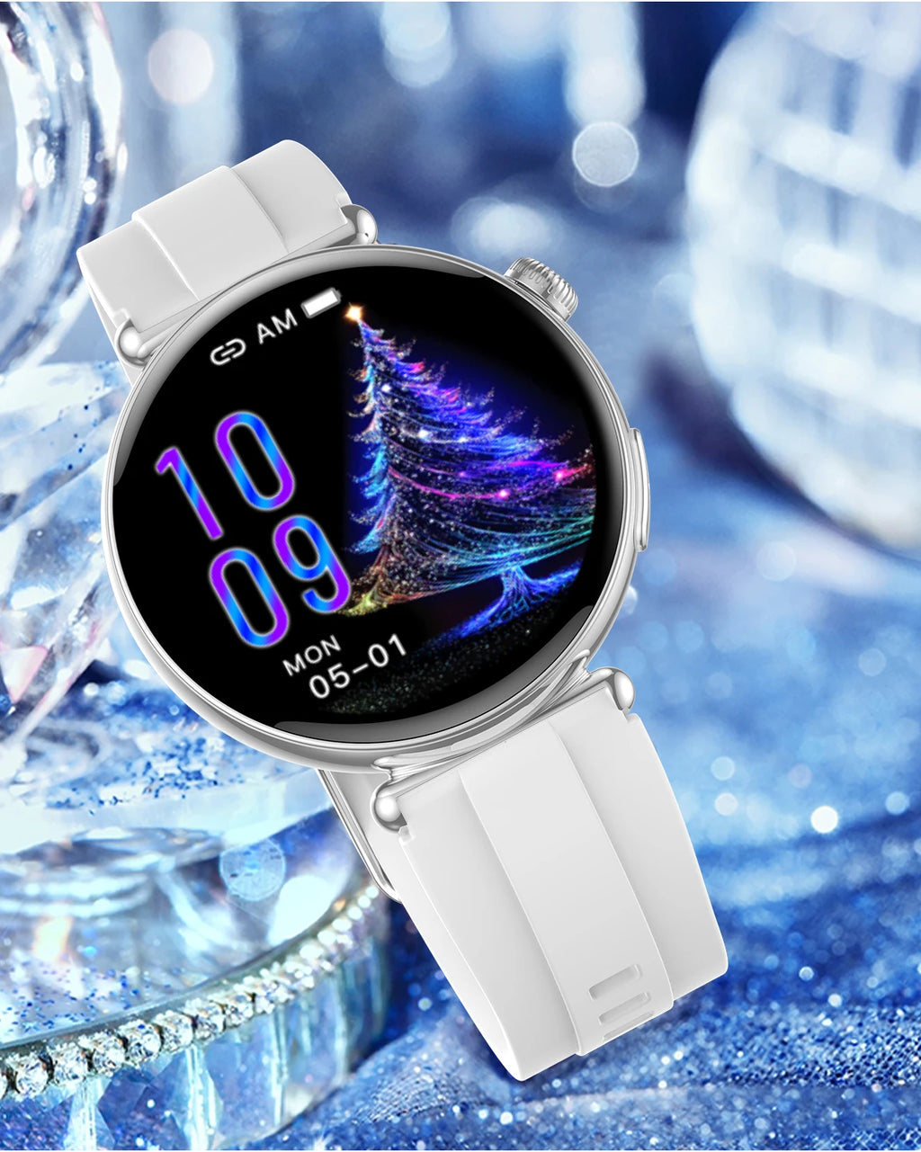 Women ECG Health Smart Watch 1.32'' AMOLED