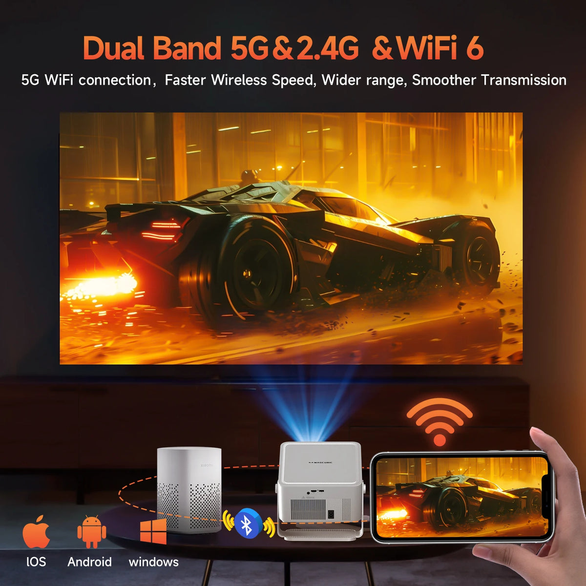 Magcubic Portable Projector 1080P