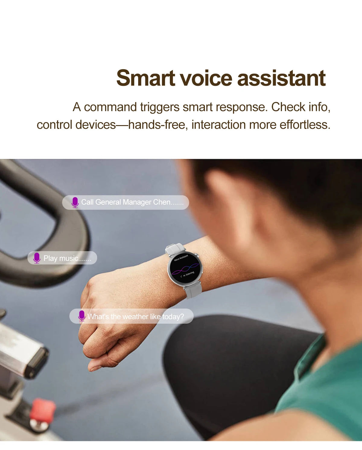 Women ECG Health Smart Watch 1.32'' AMOLED