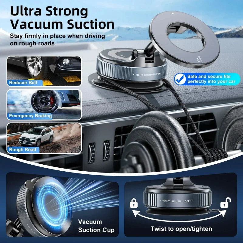 Magnetic Phone Holder 360° Rotatable