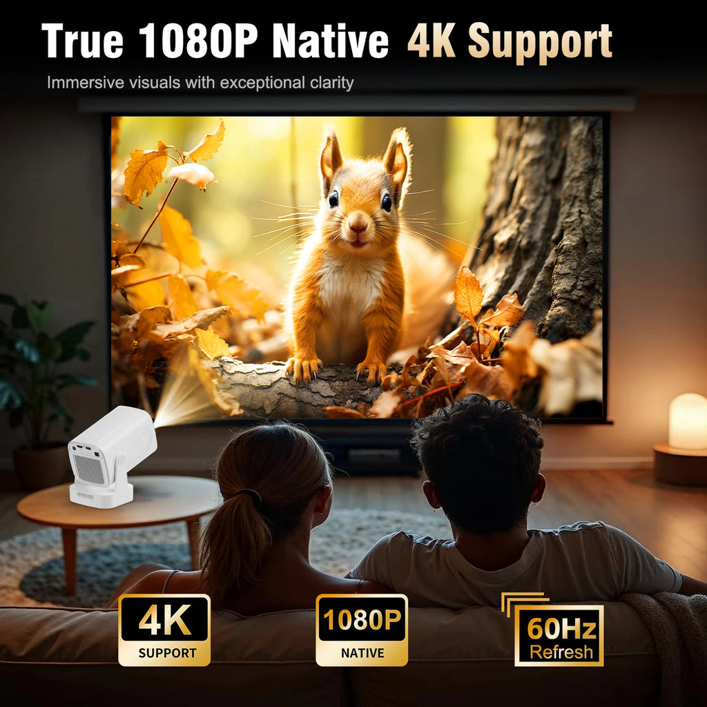 Magcubic 1080P Auto Focus 4K HD Mini Projector Portable Android