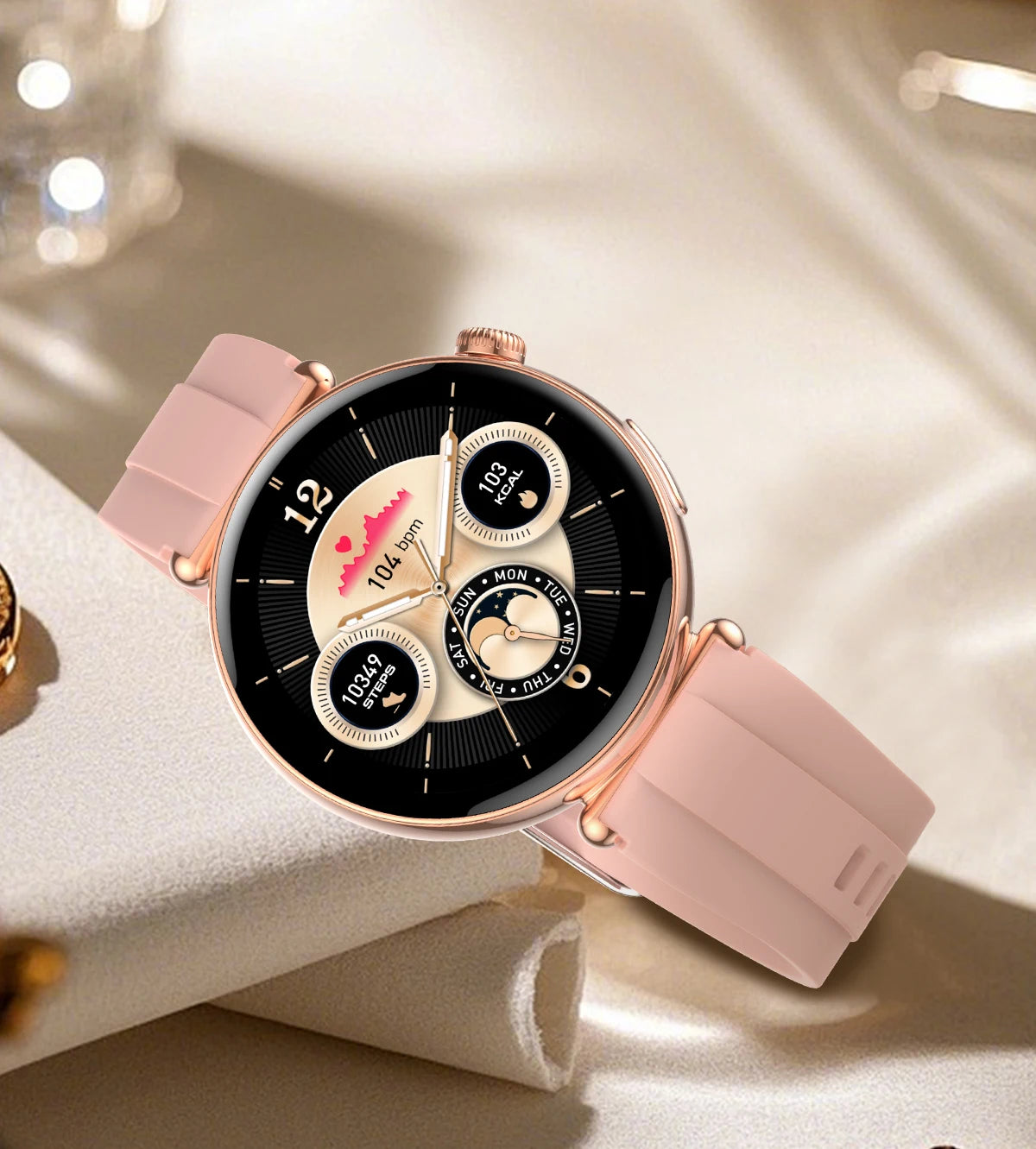 Women ECG Health Smart Watch 1.32'' AMOLED