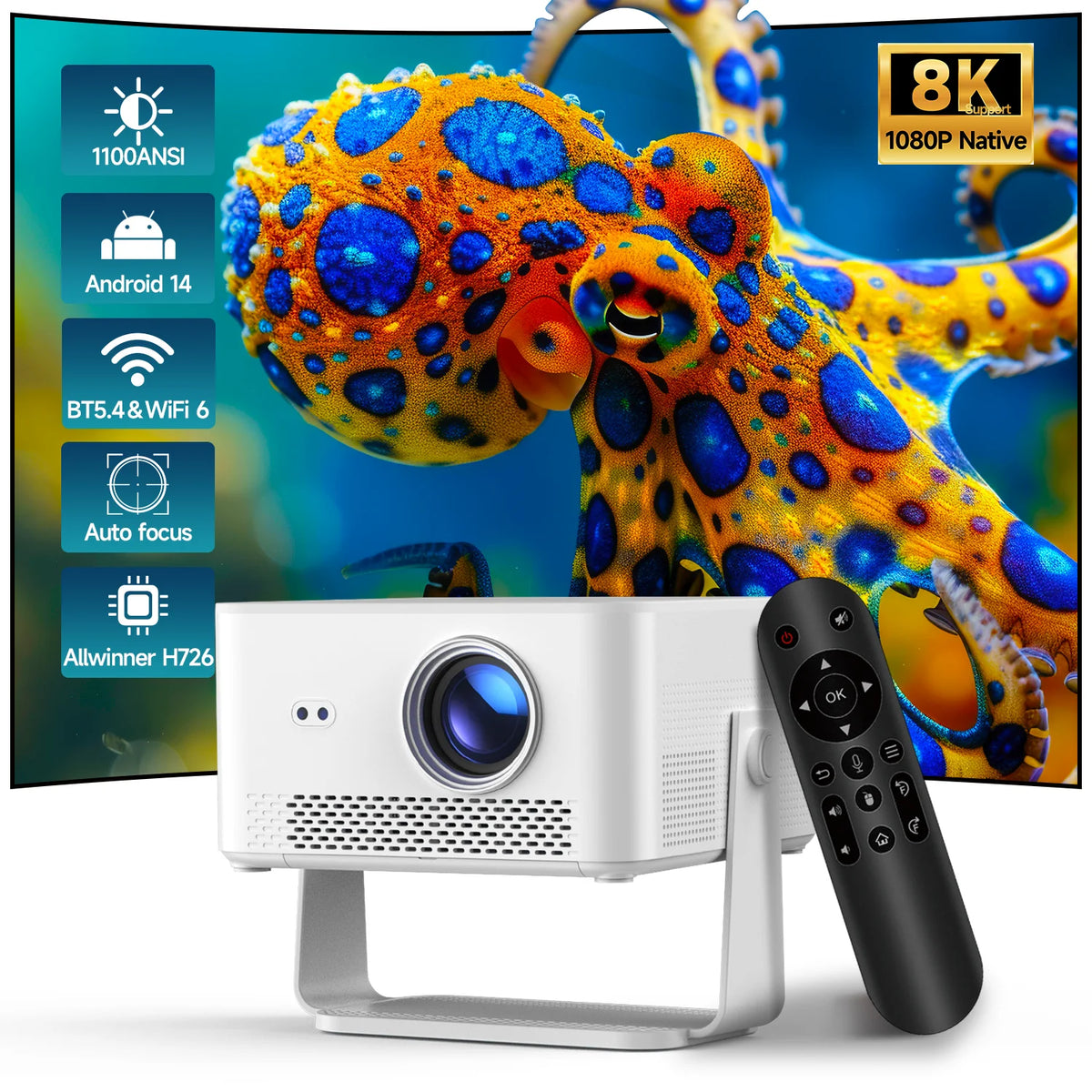 Magcubic Portable Projector 1080P