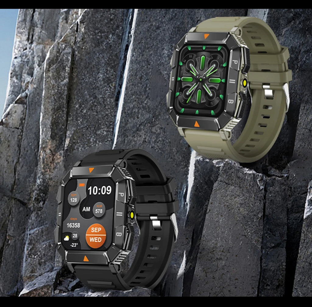AMOLED Sports Smart Watch with GPS,Heart Rate, Health Monitoring