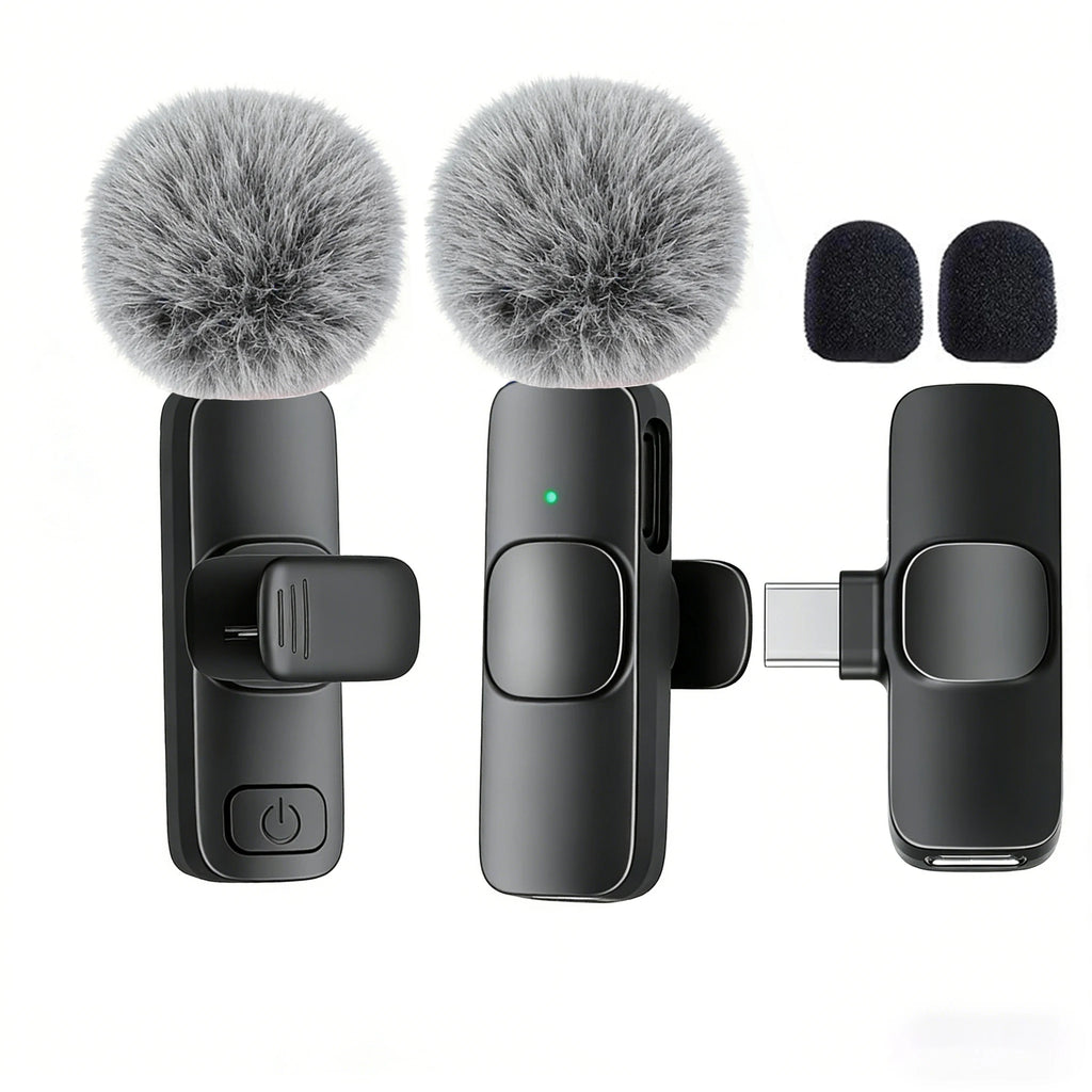 Type-C Port Professional Wireless Microphone