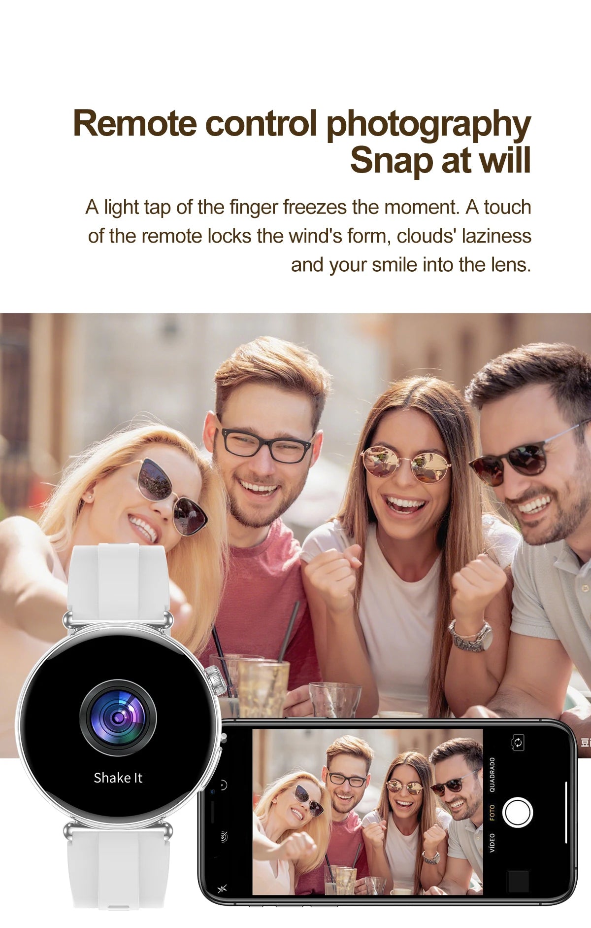 Women ECG Health Smart Watch 1.32'' AMOLED