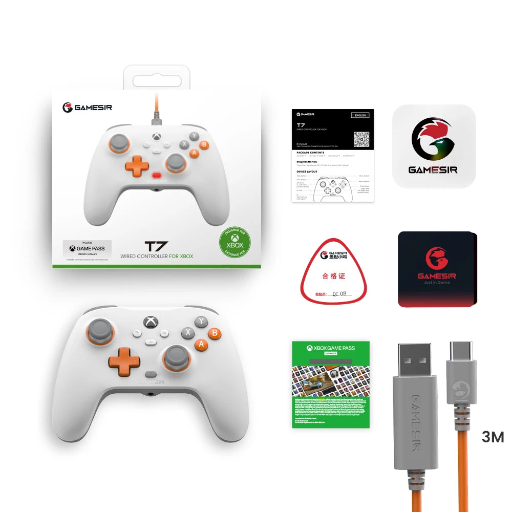 GameSir T7 Xbox Gaming Controller Wired Gamepad for Xbox Series