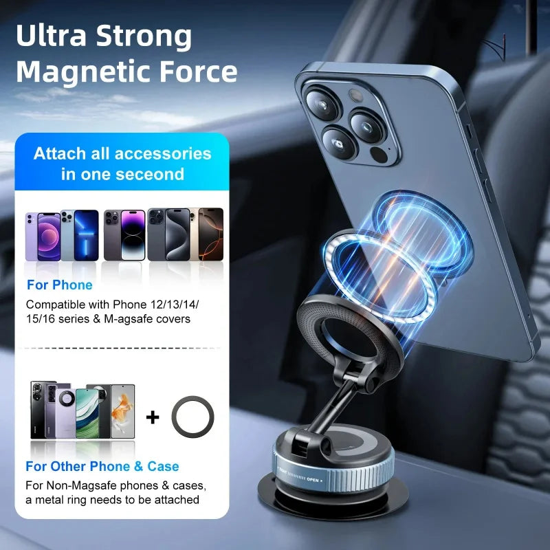 Magnetic Phone Holder 360° Rotatable