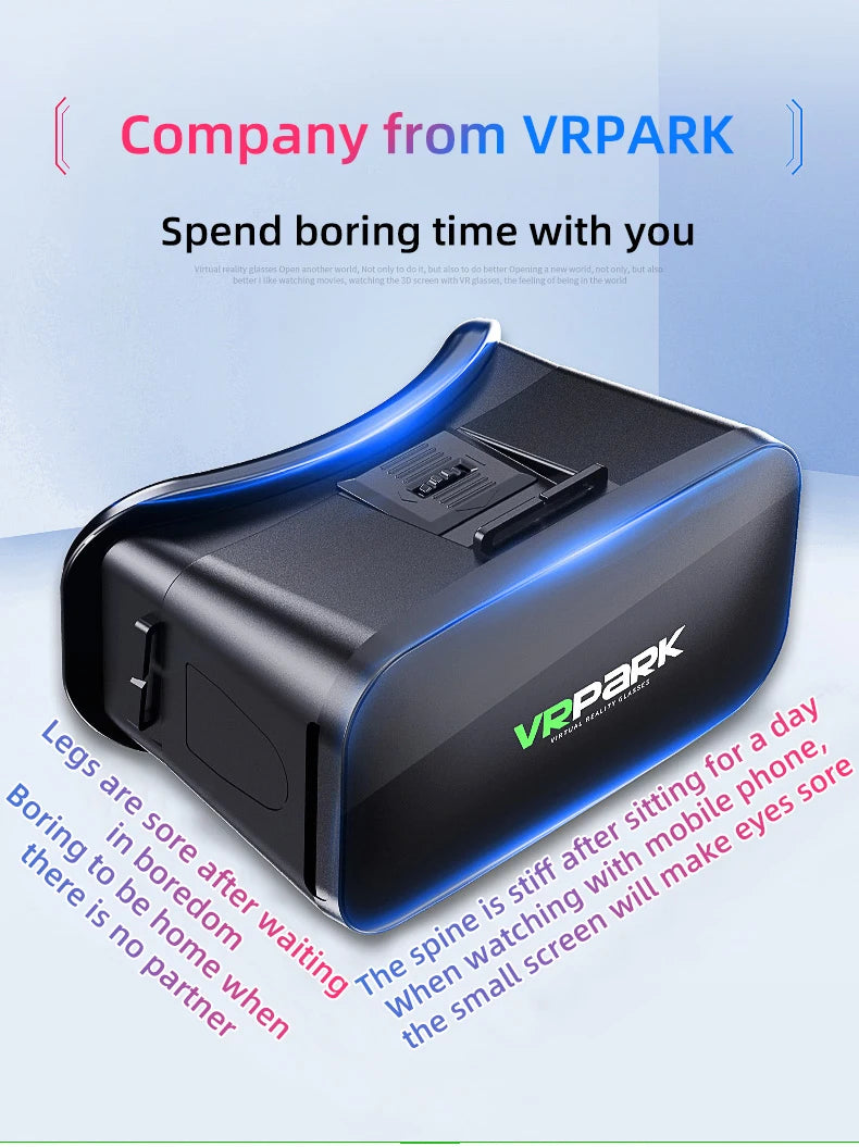 VR Glasses 3D Virtual Reality Headset Helmet For Phone