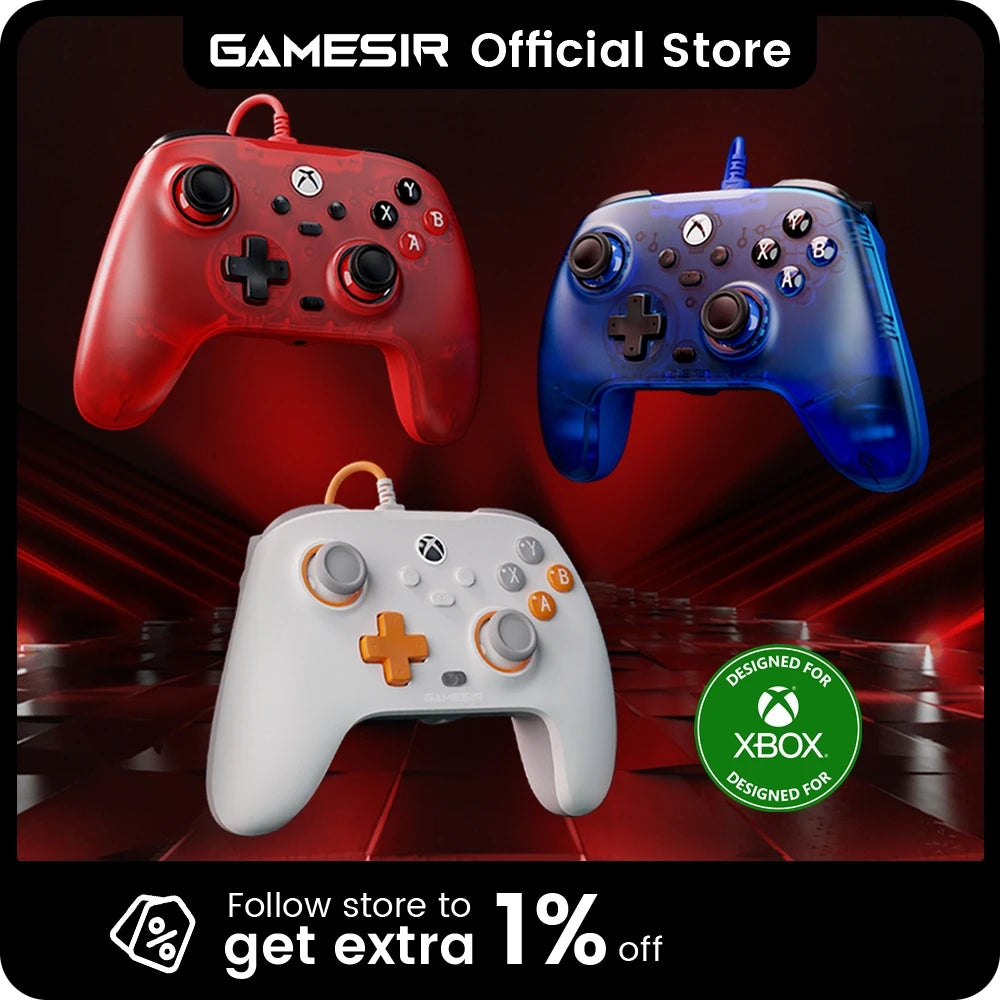 GameSir T7 Xbox Gaming Controller Wired Gamepad for Xbox Series