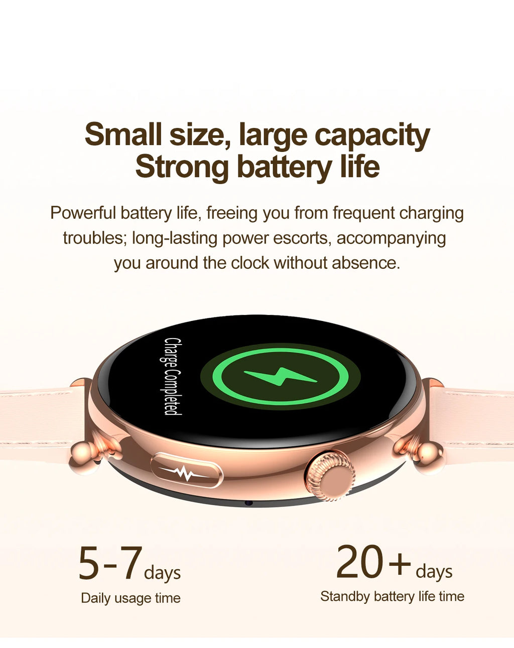 Women ECG Health Smart Watch 1.32'' AMOLED