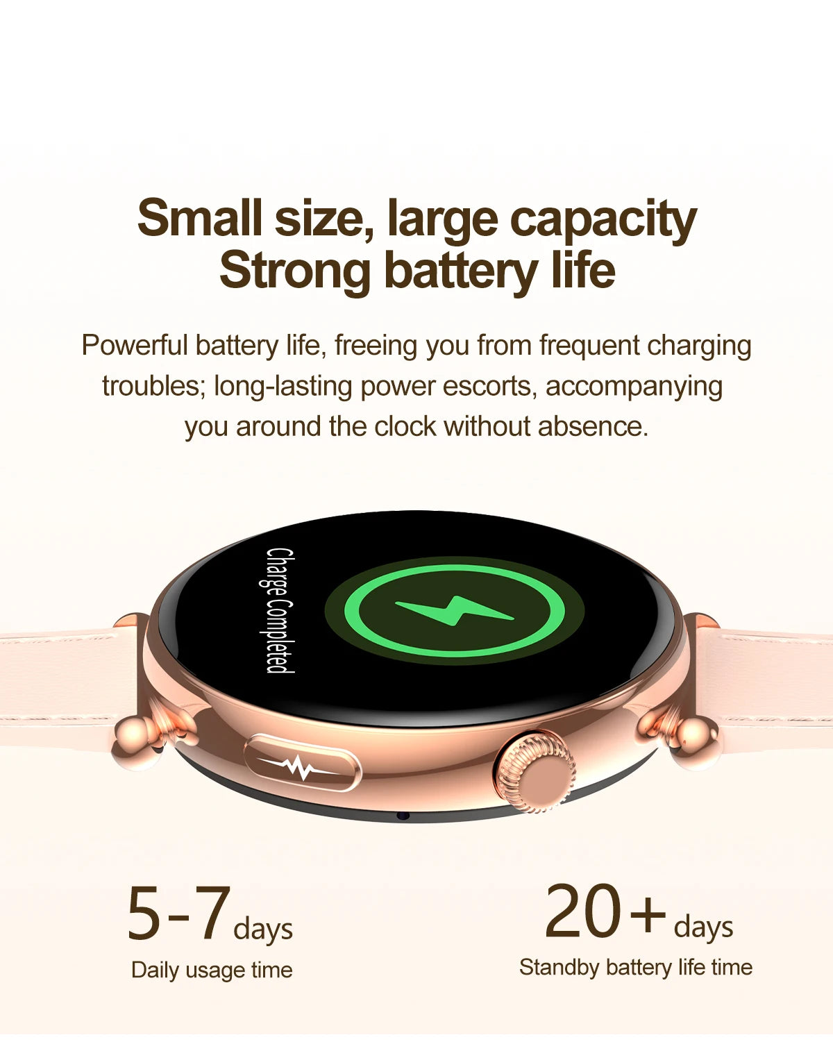Women ECG Health Smart Watch 1.32'' AMOLED