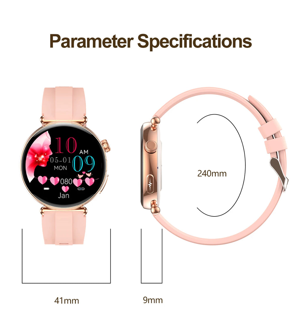Women ECG Health Smart Watch 1.32'' AMOLED