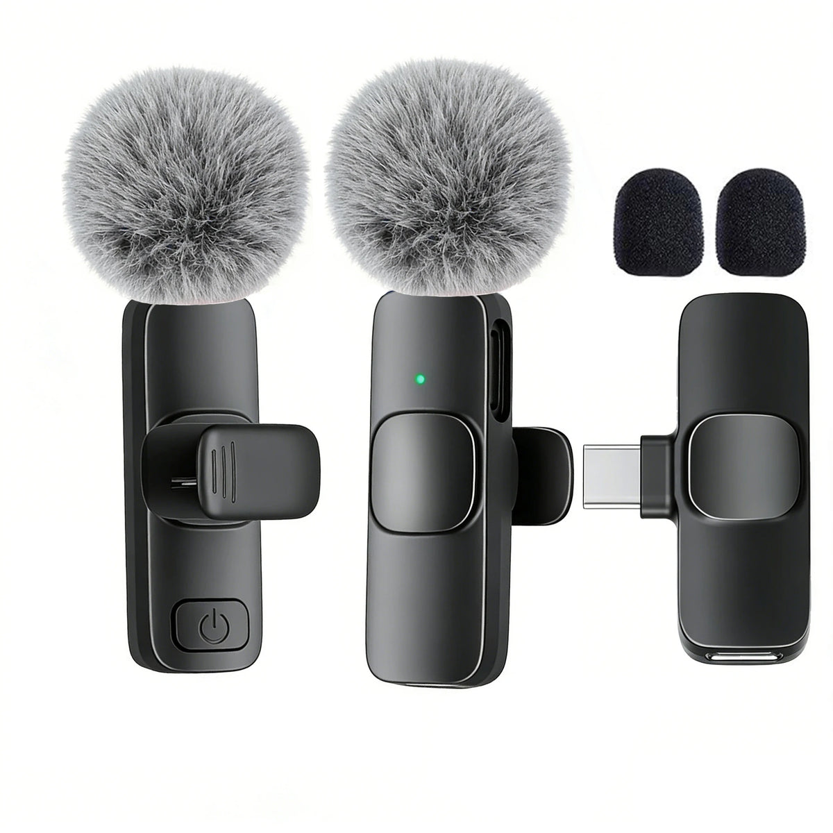 Type-C Port Professional Wireless Microphone