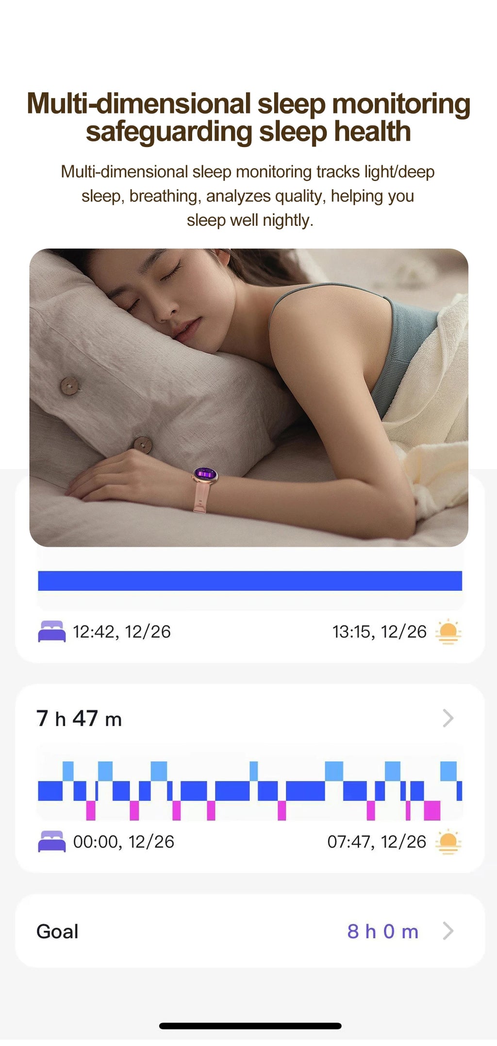 Women ECG Health Smart Watch 1.32'' AMOLED