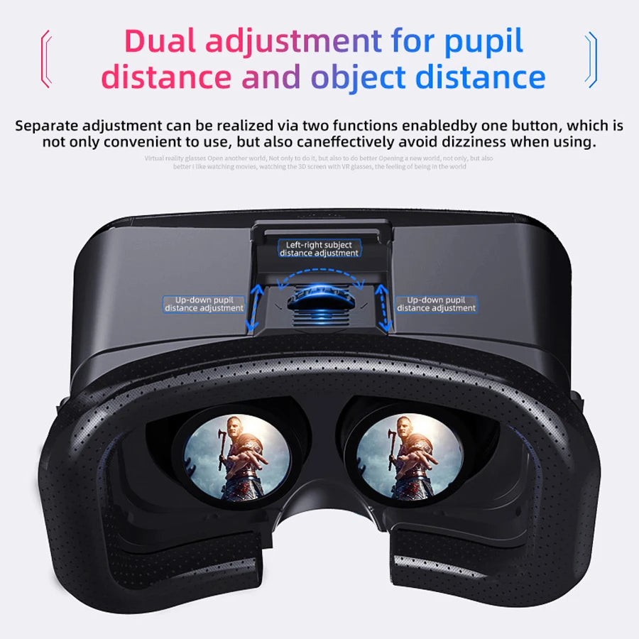 VR Glasses 3D Virtual Reality Headset Helmet For Phone